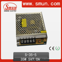 Única fonte de alimentação 35W 5V / 12V / 15V / 24V do interruptor da saída do volume pequeno